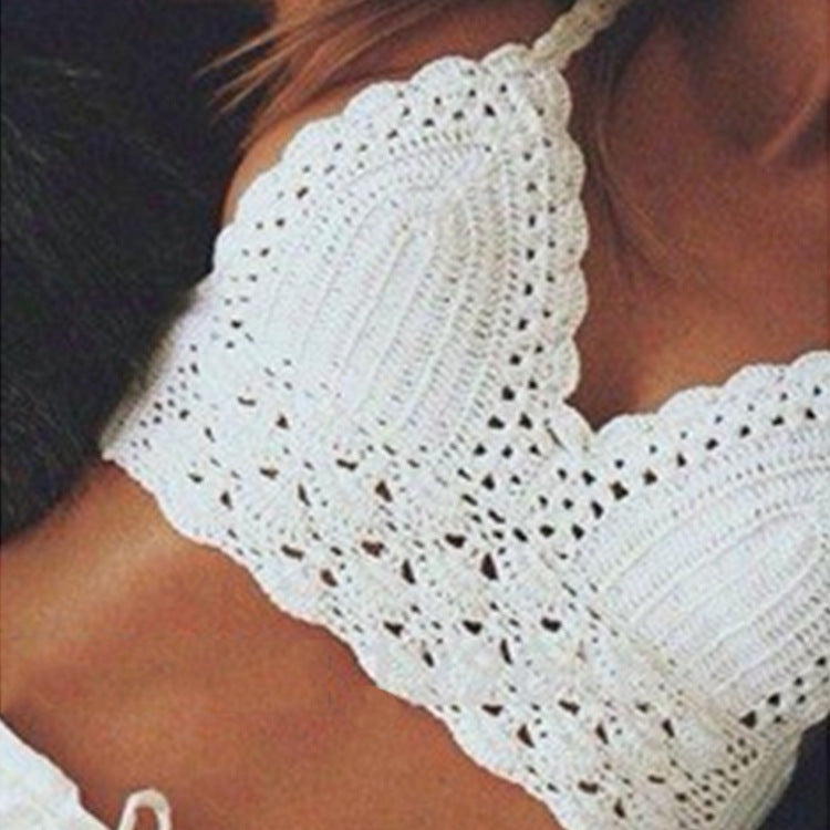 Bikini Hand Crocheting Sling Top