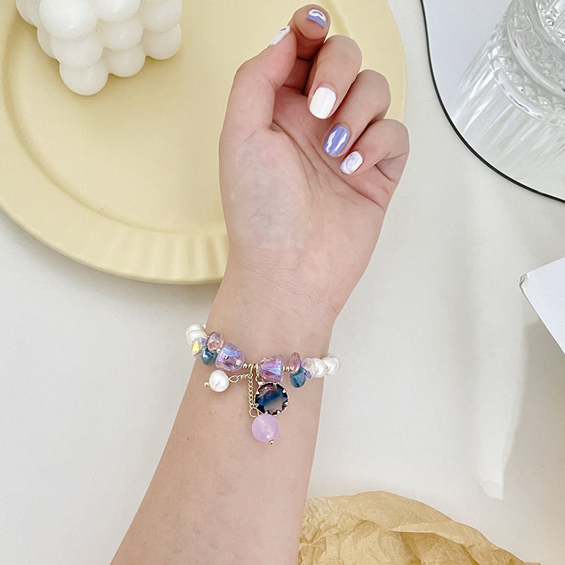 Fashion Crystal Pendant Women's Bracelet