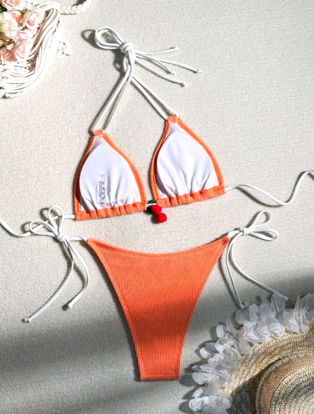 Cross-border Sexy Wind Beach Holiday Hot Spring Bikini Swimsuit