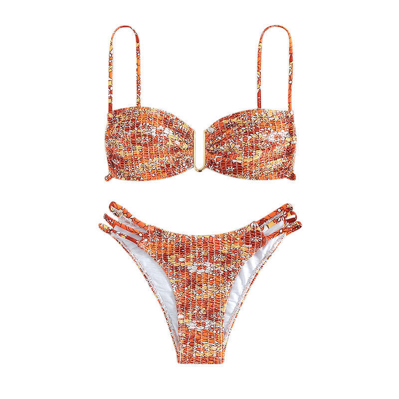 Women's Floral Bikini Swimsuit