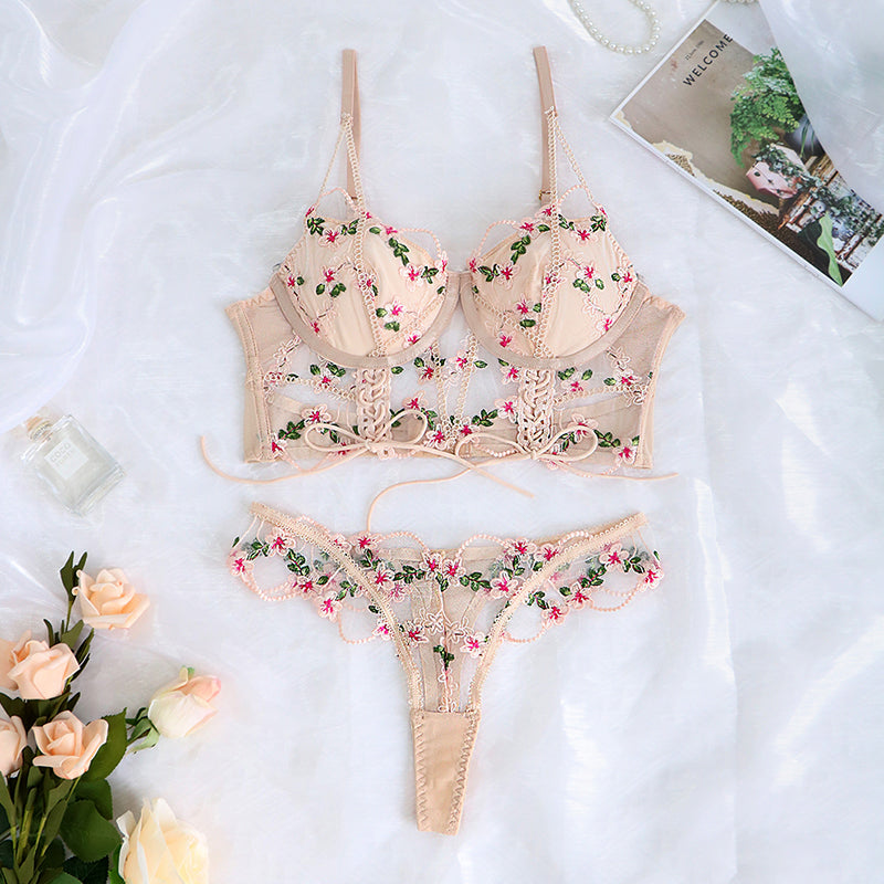 Floral Embroidery Set