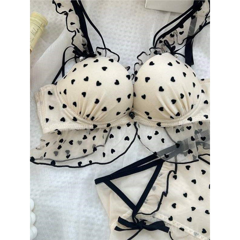 Lingerie Women's Polka-Dot Hearts