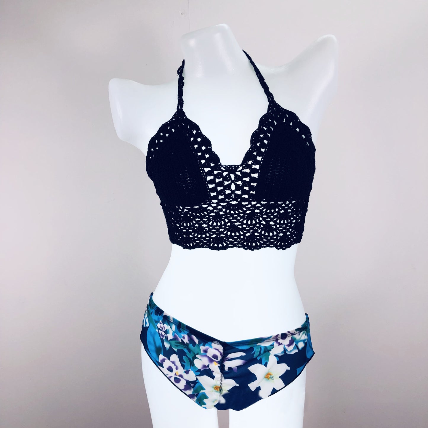 Bikini Hand Crocheting Sling Top