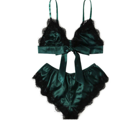 Heart Pajamas Passion Set - Peek A Boo Undies