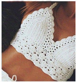 Bikini Hand Crocheting Sling Top