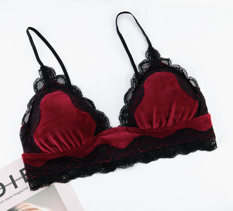 Victorian Style Flannel Sexy Lingerie Suit - Peek A Boo Undies