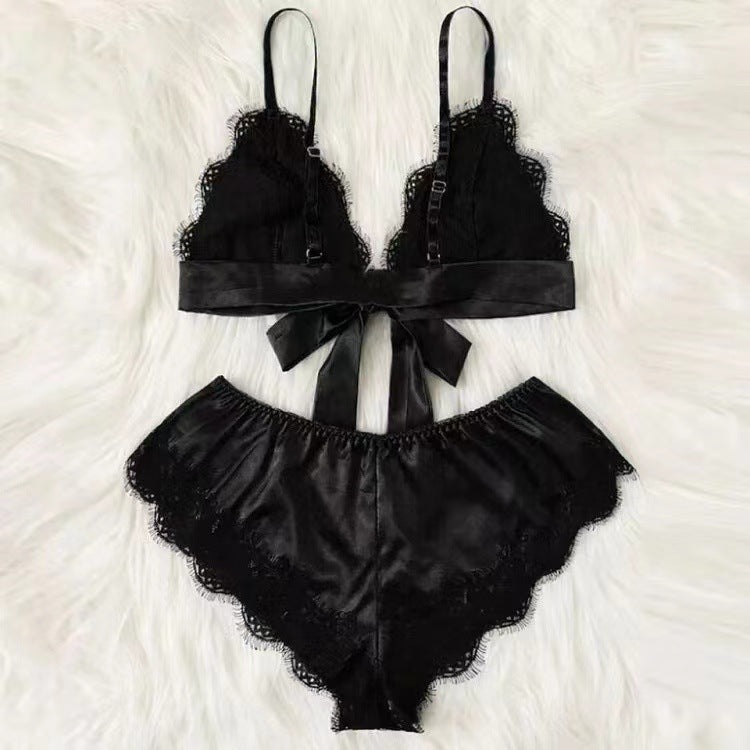 Heart Pajamas Passion Set - Peek A Boo Undies