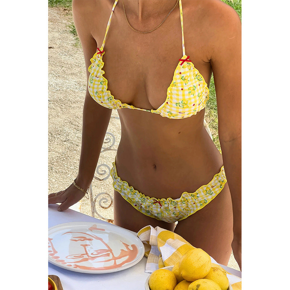 Women's Fashion Personalized New Bikini Swimsuit - Peek A Boo Undies