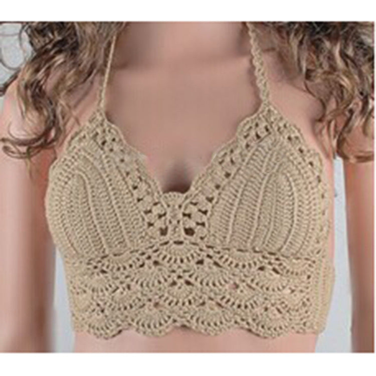 Bikini Hand Crocheting Sling Top