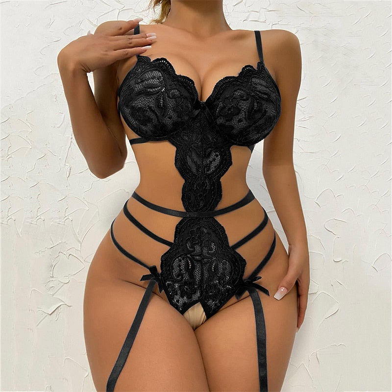 Women Sexy Lingerie Bodysuit Sexy Babydoll Dress Lingerie Porn Role Play Sexy Lingerie Sex Cosplay Costumes Erotic Garter Set