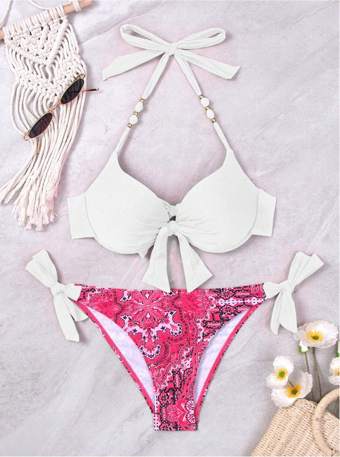 Ladies New Printing Quality Bikini Swimsuit - Peek A Boo Undies