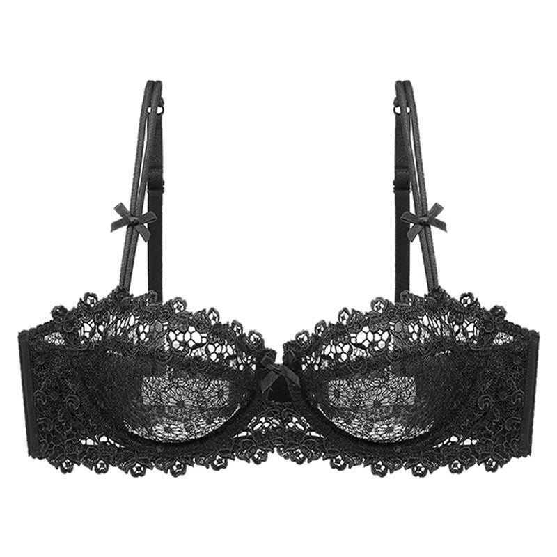 Frenchie Embroidered Lace Bra
