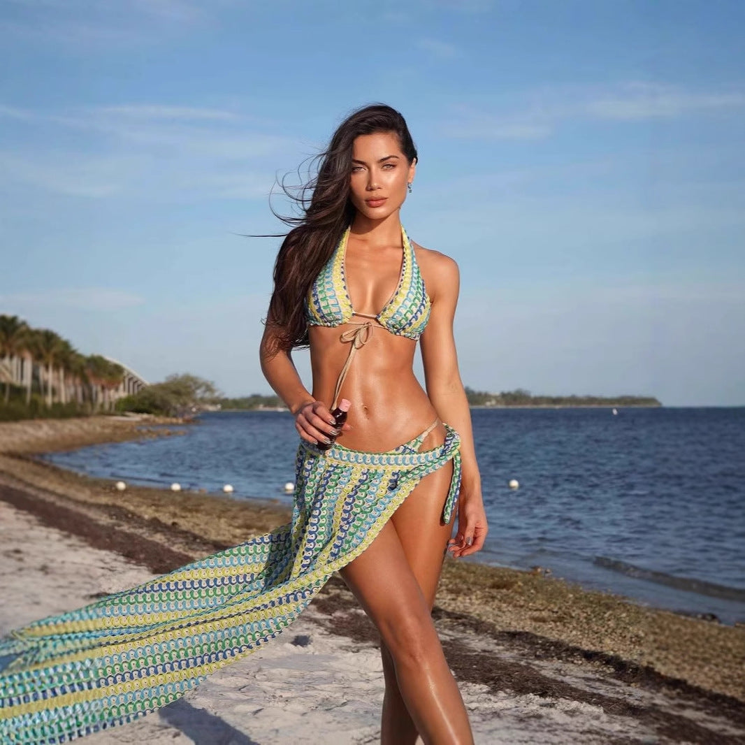 Lace Bikini Swimsuit Blouse - Peek A Boo Undies