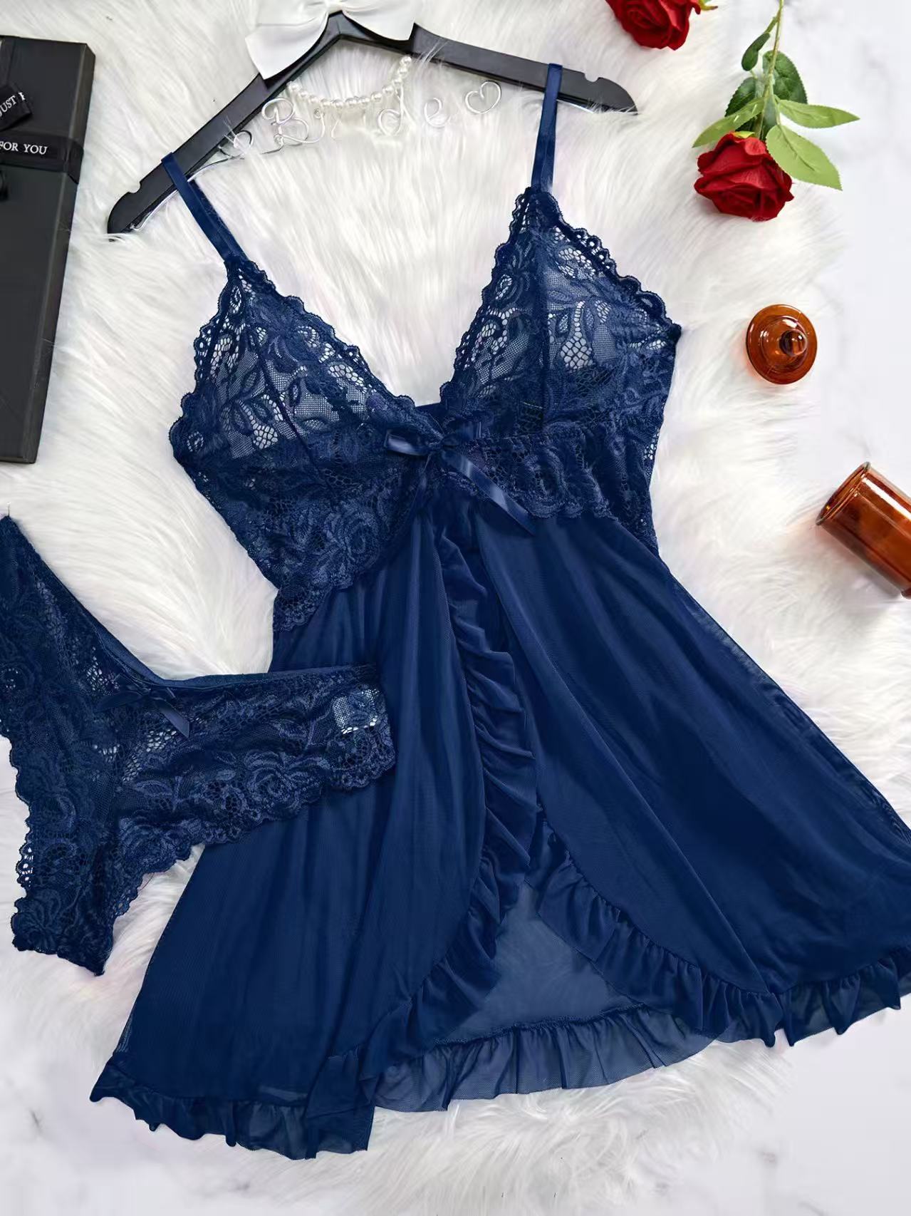 V-neck Lace Camisole Lingerie