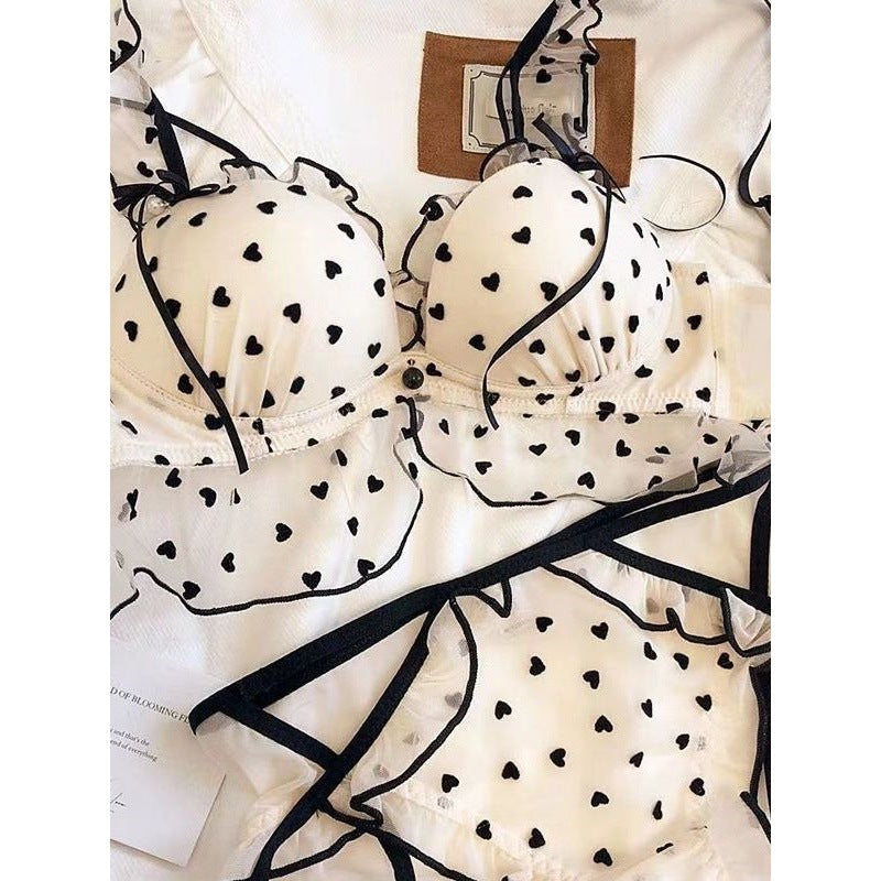 Lingerie Women's Polka-Dot Hearts