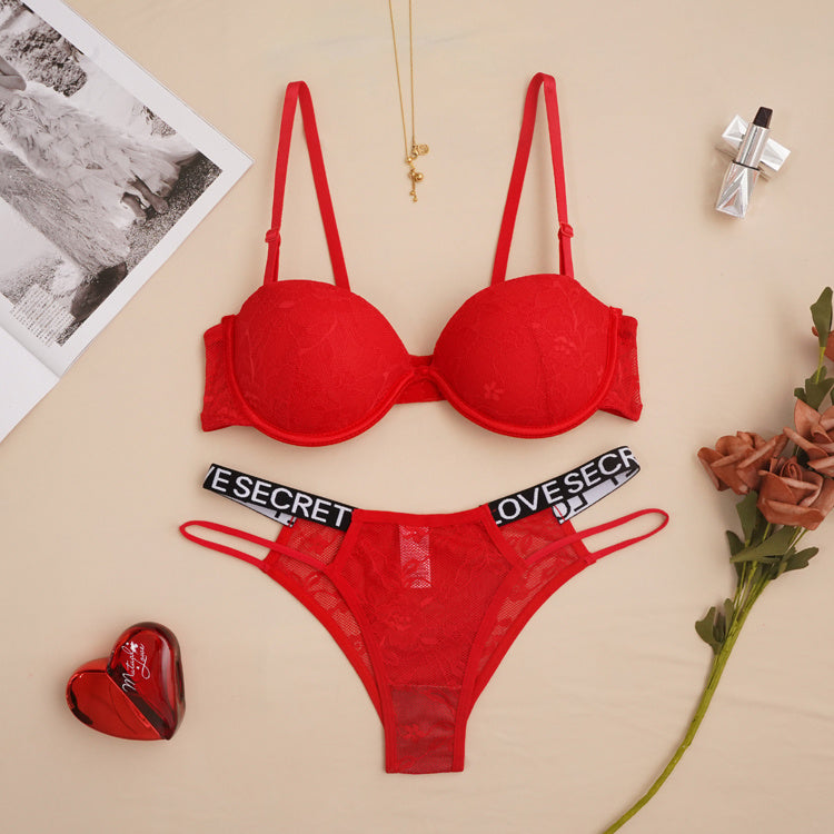 Lipstick Red Lingerie
