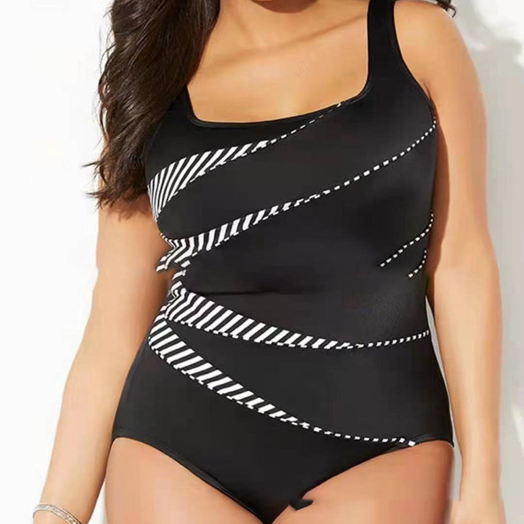 One-piece Swimsuit Amazon Positioning Print Sexy Bikini Swimsuit