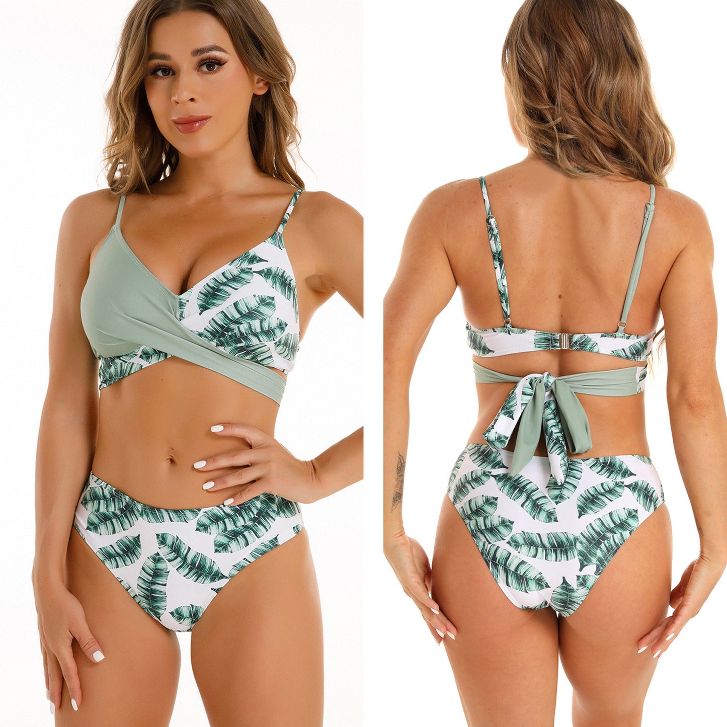 Sling Split Bikini Swimsuit