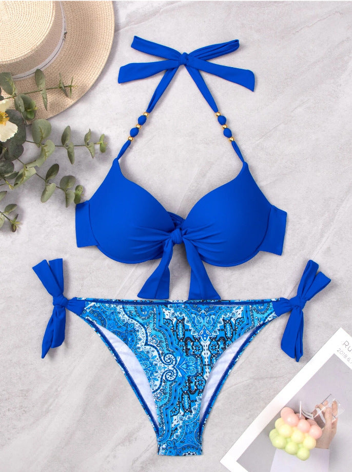 Ladies New Printing Quality Bikini Swimsuit - Peek A Boo Undies