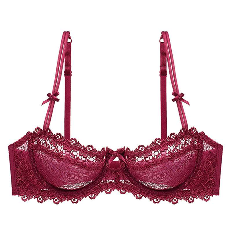 Frenchie Embroidered Lace Bra