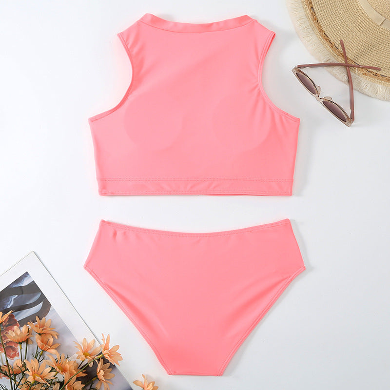 Innocent Pink Bikini - Peek A Boo Undies
