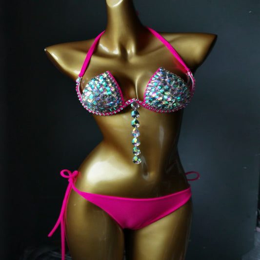 Lady Sexy Diamond Bikini Swimsuit