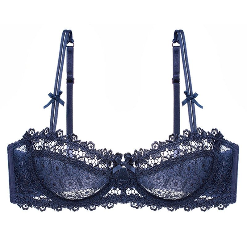 Frenchie Embroidered Lace Bra