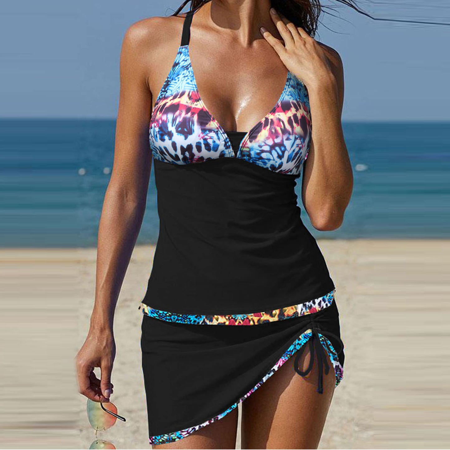 V Neck Swimsuit Women