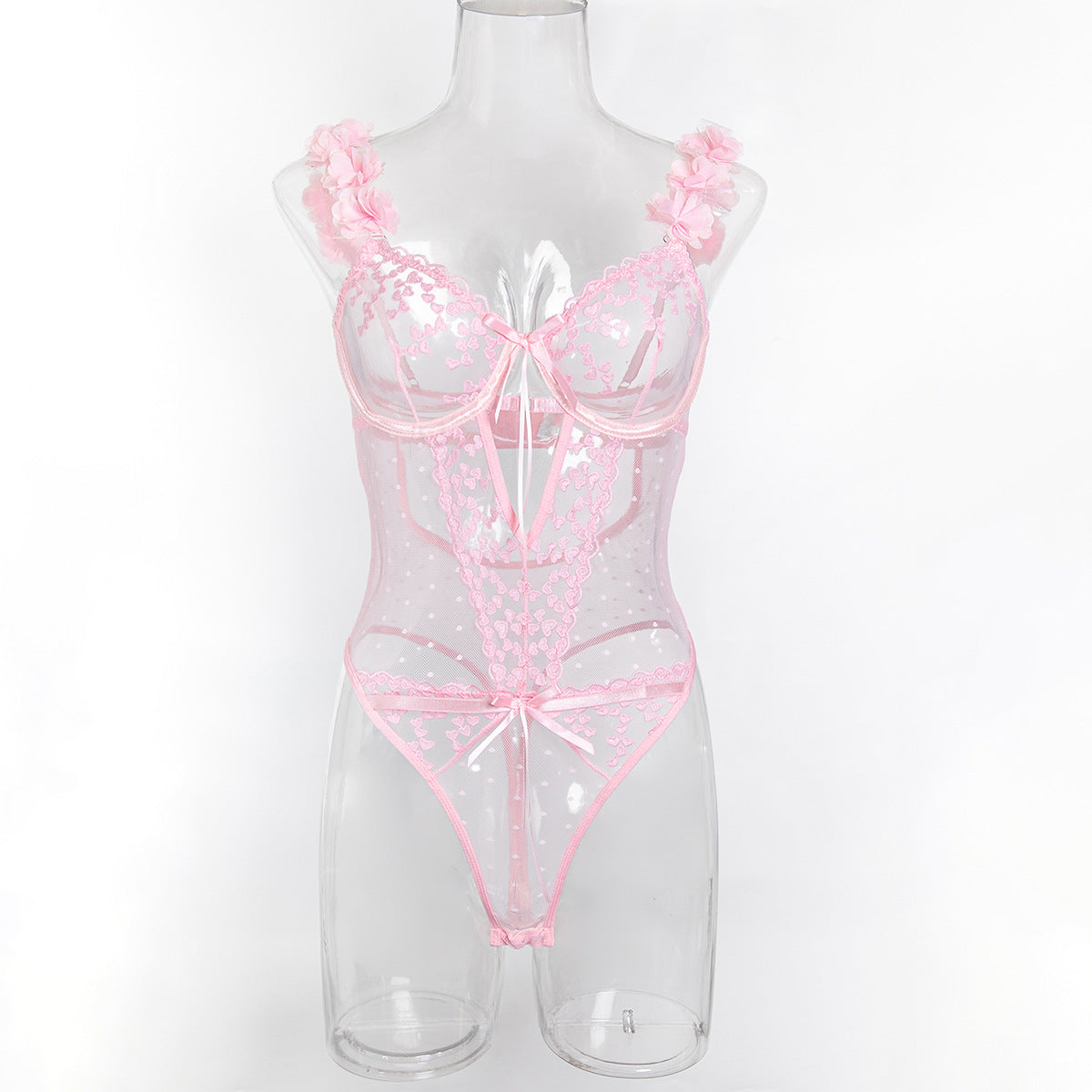 Pink Petals Love  Lingerie