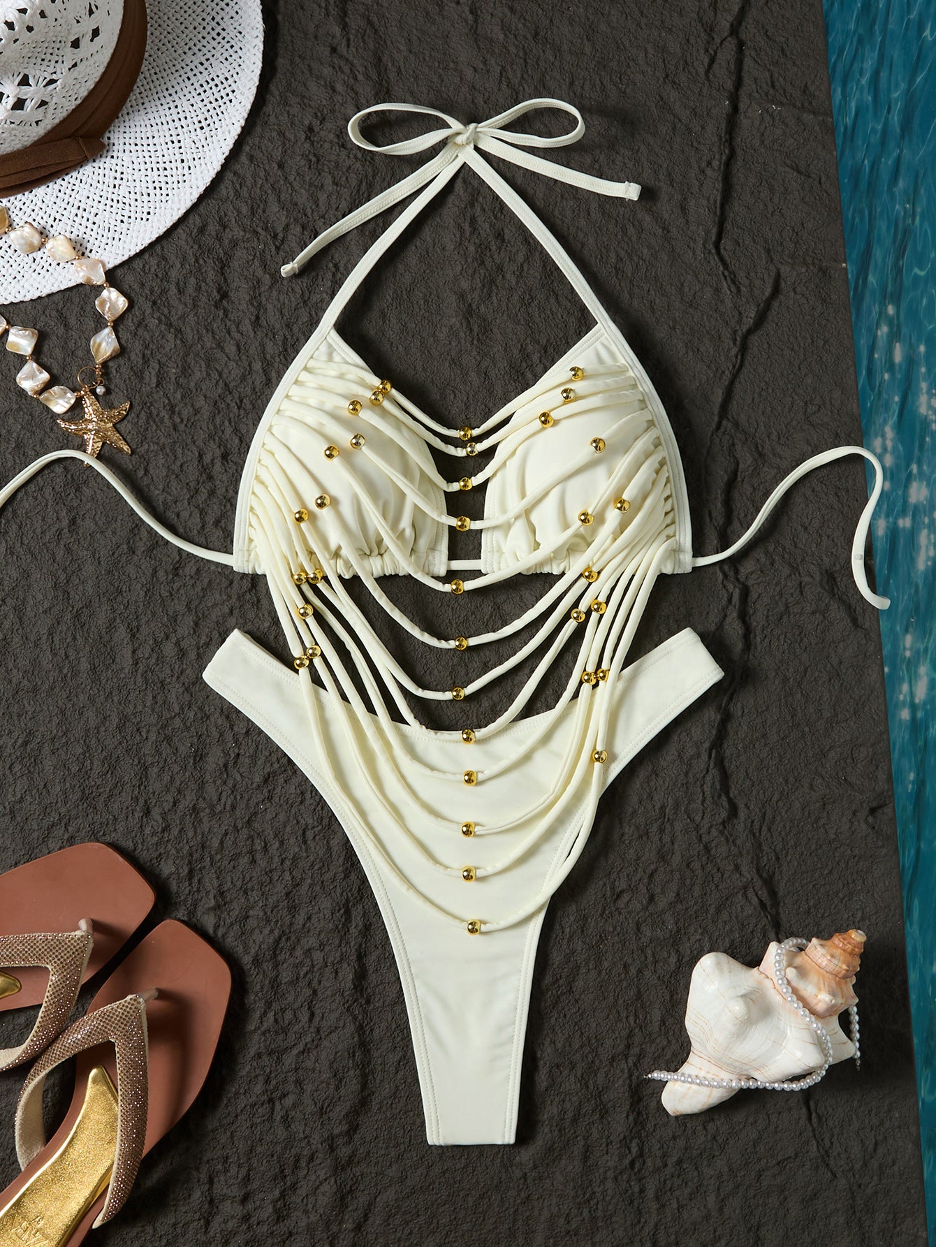 Golden Pearls Bikini