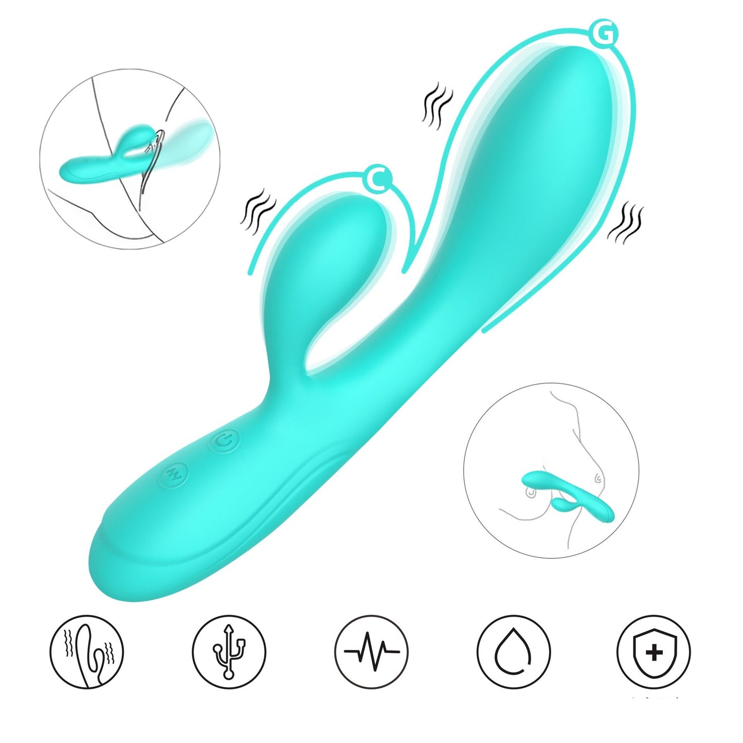 Tiffany Silicone Sex Vibrator