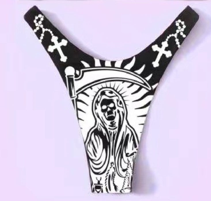 Bikini Swimsuit Funny Punk Women