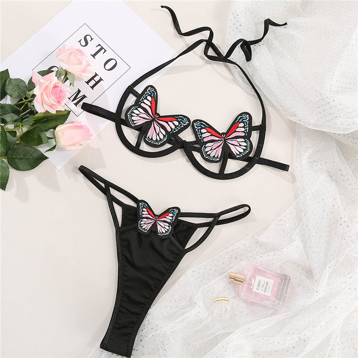 Butterflies Sexy Bra Set