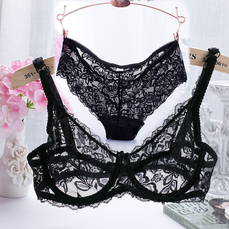 Frenchy Lingerie Bras And Panties - Peek A Boo Undies