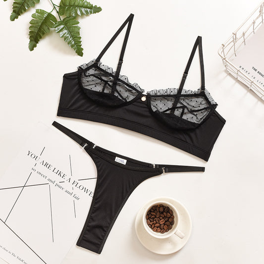 Weekend in Paris Sexy Lingerie Lace Hollow