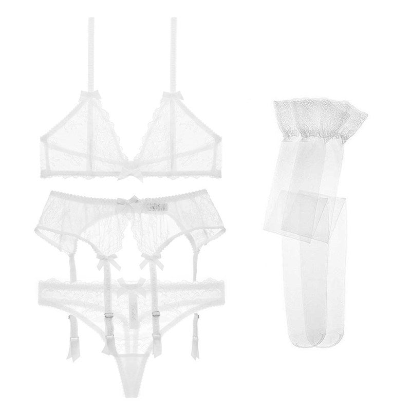 Ladies French Triangle Cup Lingerie Set